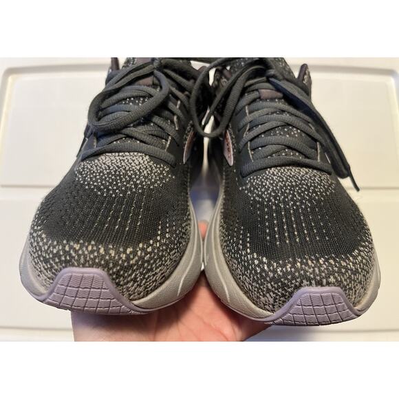 Women's Brooks Ghost Max 2 Ebony/Sweet Lavender/Alloy Size 8 B Medium Running - Picture 5 of 12